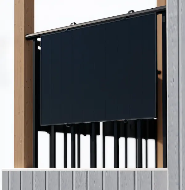 Vertical Easy Balcony Solar Panel Kits